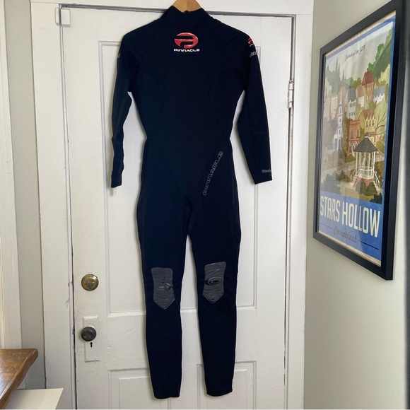 Pinnacle Men's Shadow 2 1.5mm Full Wetsuit-Black-Dive/SCUBA-Size Large - Picture 2 of 12